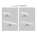 Трековый линейный светильник DIP-3CCT 3000-6000K 20Вт 38° 400*10*73 GL2364 AMBRELLA LIGHT AMBRELLA LIGHT