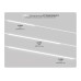 Трековый линейный светильник DIP-3CCT 3000-6000K 20Вт 120° 400*10*37 GL2324 AMBRELLA LIGHT AMBRELLA LIGHT