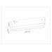 Трековый линейный светильник DIP-3CCT 3000-6000K 10Вт 120° 200*10*73 GL2349 AMBRELLA LIGHT AMBRELLA LIGHT