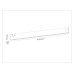 Трековый линейный светильник DIP-3CCT 3000-6000K 20Вт 120° 400*10*37 GL2324 AMBRELLA LIGHT AMBRELLA LIGHT