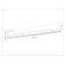 Трековый линейный светильник DIP-3CCT 3000-6000K 20Вт 38° 400*10*73 GL2364 AMBRELLA LIGHT AMBRELLA LIGHT