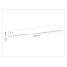 Трековый линейный светильник DIP-3CCT 3000-6000K 20Вт 38° 400*10*37 GL2339 AMBRELLA LIGHT AMBRELLA LIGHT