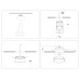 Встраиваемый точечный светильник 1*GX70 D145*44 TU51814 AMBRELLA LIGHT AMBRELLA LIGHT