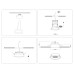 Встраиваемый точечный светильник 1*GX53 D110*33 TN49503 AMBRELLA LIGHT AMBRELLA LIGHT