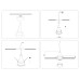 Встраиваемый точечный светильник MR11 1*GU5.3 D55*33 TS51814 AMBRELLA LIGHT AMBRELLA LIGHT