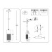 Подвесной светильник E27*1 D100*1000 TR8498 AMBRELLA LIGHT AMBRELLA LIGHT