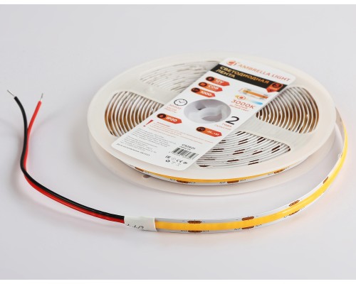 Светодиодная лента 12В COB 320Led 10Вт/м 3000K IP20 5000*8*1.54 GS2601 AMBRELLA LIGHT AMBRELLA LIGHT
