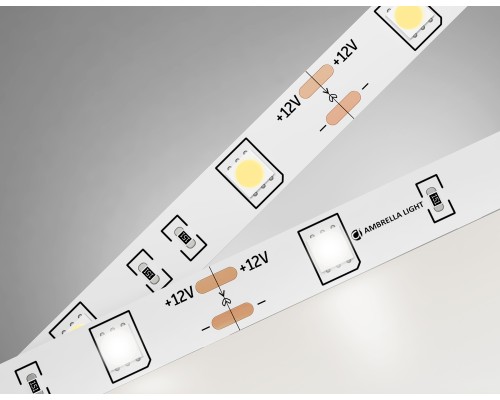 Светодиодная лента 12В 5050 30Led 7.2Вт/м 4500K IP20 5000*10*1.87 GS1802 AMBRELLA LIGHT AMBRELLA LIGHT