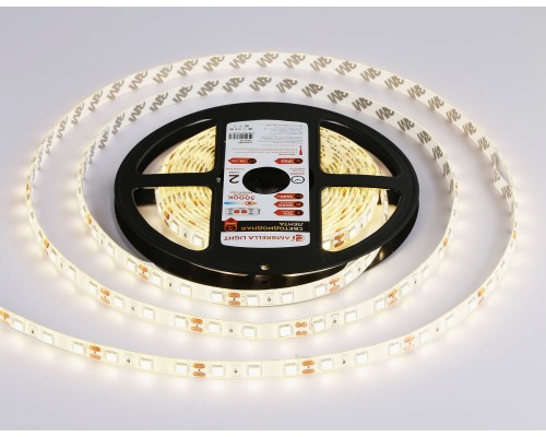 Светодиодная лента 12В 5050 60Led 14.4Вт/м 3000K IP65 5000*10*2.87 GS2101 AMBRELLA LIGHT AMBRELLA LIGHT