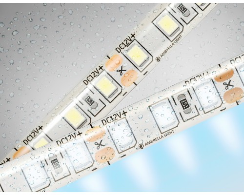 Светодиодная лента 12В 2835 120Led 9.6Вт/м 6500K IP65 5000*8*2.27 GS1203 AMBRELLA LIGHT AMBRELLA LIGHT