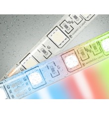 Светодиодная лента 12В 5050 60Led 14.4Вт/м Цветная RGB IP65 5000*10*2.87 GS2302 AMBRELLA LIGHT