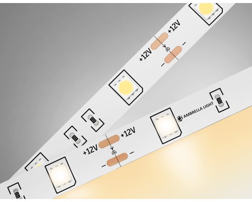 Светодиодная лента 12В 5050 30Led 7.2Вт/м 3000K IP20 5000*10*1.87 GS1801 AMBRELLA LIGHT AMBRELLA LIGHT