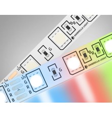 Светодиодная лента 12В 5050 60Led 14.4Вт/м Цветная RGB IP20 5000*10*1.87 GS2202 AMBRELLA LIGHT
