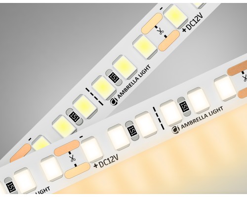 Светодиодная лента 12В 2835 180Led 14.4Вт/м 3000K IP20 5000*8*1.2 GS1301 AMBRELLA LIGHT AMBRELLA LIGHT