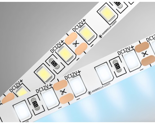 Светодиодная лента 12В 2835 120Led 9.6Вт/м 6500K IP20 5000*8*1.2 GS1103 AMBRELLA LIGHT AMBRELLA LIGHT
