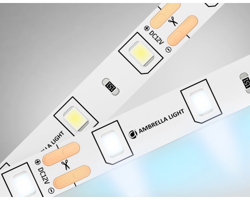 Светодиодная лента 12В 2835 60Led 4.8Вт/м 6500K IP20 5000*8*1.2 GS1003 AMBRELLA LIGHT AMBRELLA LIGHT