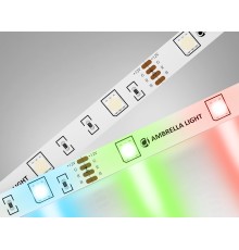 Светодиодная лента 12В 5050 30Led 7.2Вт/м Цветная RGB IP20 5000*10*1.87 GS2201 AMBRELLA LIGHT