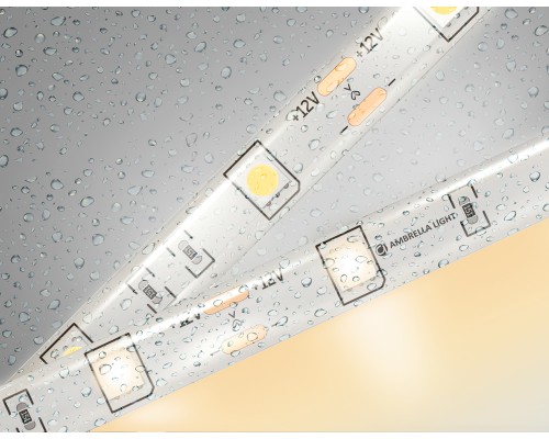 Светодиодная лента 12В 5050 30Led 7.2Вт/м 3000K IP65 5000*10*2.87 GS1901 AMBRELLA LIGHT AMBRELLA LIGHT