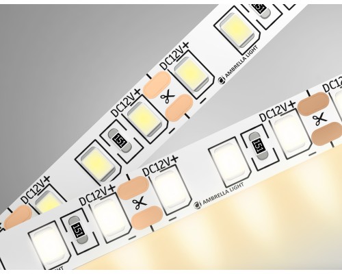 Светодиодная лента 12В 2835 120Led 9.6Вт/м 3000K IP20 5000*8*1.2 GS1101 AMBRELLA LIGHT AMBRELLA LIGHT