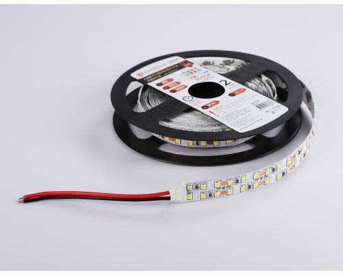Светодиодная лента двухрядная 12В 2835 240Led 24Вт/м 3000K IP20 5000*14*1.2 GS1701 AMBRELLA LIGHT AMBRELLA LIGHT