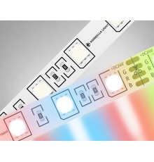 Светодиодная лента 24В 5050 60Led 14.4Вт/м Цветная RGB IP20 5000*10*1.87 GS4302 AMBRELLA LIGHT