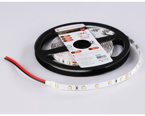 Светодиодная лента 24В 2835 60Led 6Вт/м 3000K IP20 5000*8*1.2 GS3001 AMBRELLA LIGHT AMBRELLA LIGHT