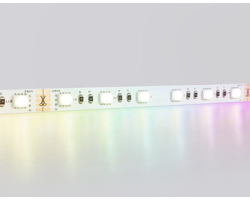 Светодиодная лента 24В 5050 60Led 10Вт/м Цветная RGB+W 3000K IP20 5000*10*1.87 GS4401 AMBRELLA LIGHT AMBRELLA LIGHT