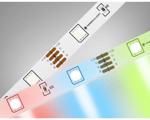 Светодиодная лента 24В 5050 30Led 7.2Вт/м Цветная RGB IP20 5м 5000*10*1.87 GS4301 AMBRELLA LIGHT AMBRELLA LIGHT