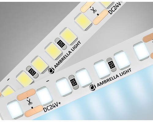 Светодиодная лента 24В 2835 180Led 14.4Вт/м 6500K IP20 5000*8*1.2 GS3203 AMBRELLA LIGHT AMBRELLA LIGHT