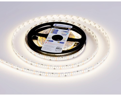 Светодиодная лента 24В 2835 240Led 18Вт/м 4500K IP20 5000*10*1.2 GS3302 AMBRELLA LIGHT AMBRELLA LIGHT