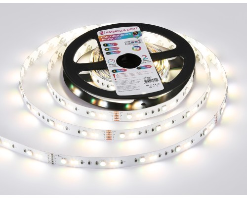 Светодиодная лента 24В 5050+2535 90Led 13Вт/м Цветная RGB+CCT 3000K-6500K IP20 5000*12*1.87 GS4501 AMBRELLA LIGHT AMBRELLA LIGHT