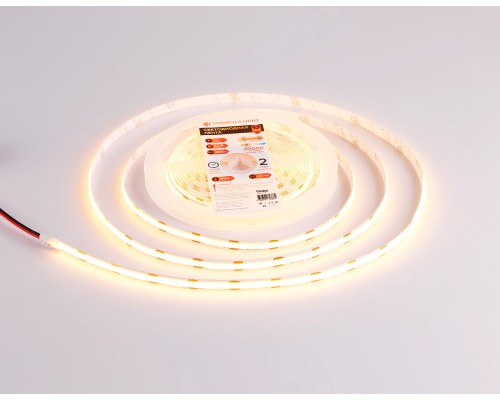 Светодиодная лента 24В COB 320Led 10Вт/м 3000K IP20 5000*8*1.54 GS4651 AMBRELLA LIGHT AMBRELLA LIGHT