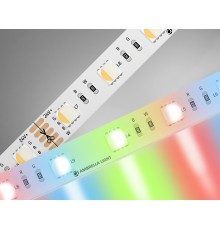 Светодиодная лента 24В 5050 60Led 10Вт/м Цветная RGB+W 4500K IP20 5000*10*1.87 GS4402 AMBRELLA LIGHT