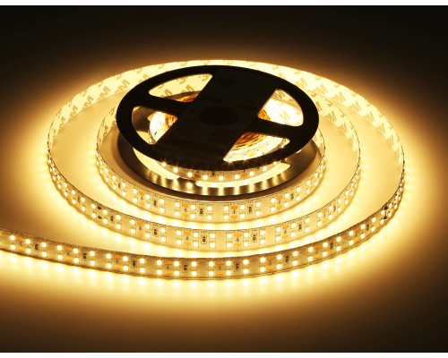 Светодиодная лента двухрядная 24В 2835 204Led 20Вт/м 3000K IP20 5000*14*1.2 GS3601 AMBRELLA LIGHT AMBRELLA LIGHT