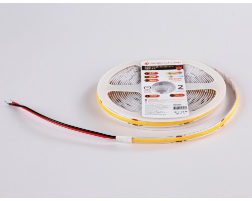 Светодиодная лента 24В COB 480Led 12Вт/м 3000K IP20 5000*8*1.54 GS4701 AMBRELLA LIGHT AMBRELLA LIGHT