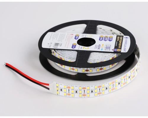 Светодиодная лента трехрядная 24В 2835 324Led 26Вт/м 4500K IP20 5000*18*1.2 GS3902 AMBRELLA LIGHT AMBRELLA LIGHT