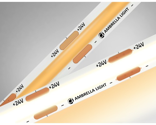 Светодиодная лента 24В COB 480Led 12Вт/м 3000K IP20 5000*8*1.54 GS4701 AMBRELLA LIGHT AMBRELLA LIGHT