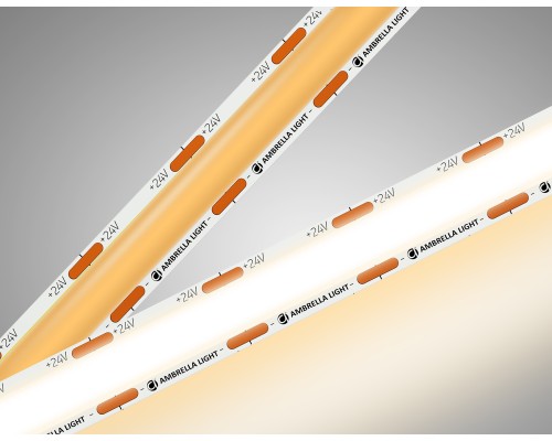Светодиодная лента 24В COB 616Led 19Вт/м 3000K IP20 5000*12*2 GS4801 AMBRELLA LIGHT AMBRELLA LIGHT