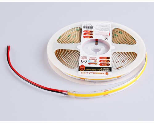 Светодиодная лента 24В COB 528Led 14Вт/м 3000K IP20 5000*10*2 GS4751 AMBRELLA LIGHT AMBRELLA LIGHT