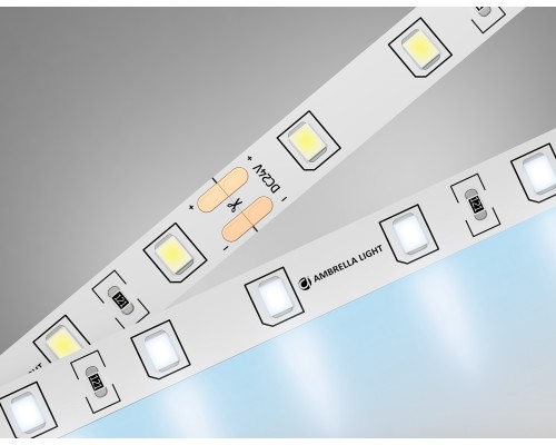 Светодиодная лента 24В 2835 60Led 6Вт/м 6500K IP20 5000*8*1.2 GS3003 AMBRELLA LIGHT AMBRELLA LIGHT