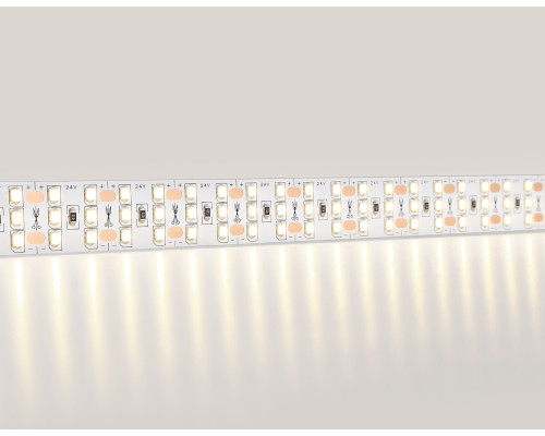 Светодиодная лента трехрядная 24В 2835 324Led 26Вт/м 3000K IP20 5000*18*1.2 GS3901 AMBRELLA LIGHT AMBRELLA LIGHT