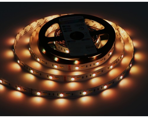 Светодиодная лента 24В 5050+2535 90Led 13Вт/м Цветная RGB+CCT 3000K-6500K IP20 5000*12*1.87 GS4501 AMBRELLA LIGHT AMBRELLA LIGHT