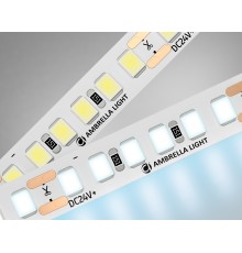 Светодиодная лента 24В 2835 180Led 14.4Вт/м 6500K IP20 5000*10*1.2 GS3213 AMBRELLA LIGHT