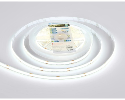 Светодиодная лента 24В COB 480Led 12Вт/м 6500K IP20 5000*8*1.54 GS4703 AMBRELLA LIGHT AMBRELLA LIGHT