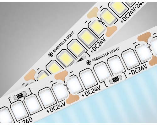Светодиодная лента 24В 2835 240Led 20Вт/м 6500K IP20 5000*10*1.2 GS3403 AMBRELLA LIGHT AMBRELLA LIGHT