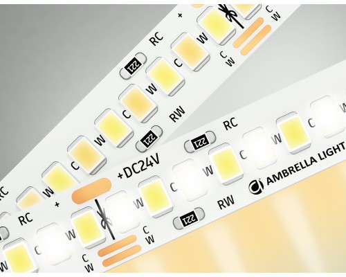 Светодиодная лента 24В 2835 240Led 18Вт/м CCT 3000K-6500K IP20 5000*10*1.2 GS4151 AMBRELLA LIGHT AMBRELLA LIGHT