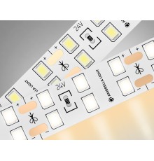 Светодиодная лента двухрядная 24В 2835 204Led 20Вт/м 3000K IP20 5000*14*1.2 GS3601 AMBRELLA LIGHT
