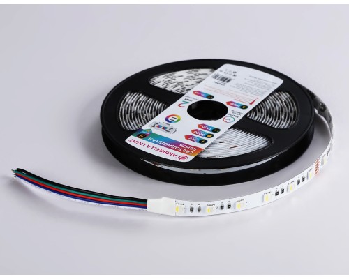 Светодиодная лента 24В 5050 60Led 10Вт/м Цветная RGB+W 6500K IP20 5000*10*1.87 GS4403 AMBRELLA LIGHT AMBRELLA LIGHT