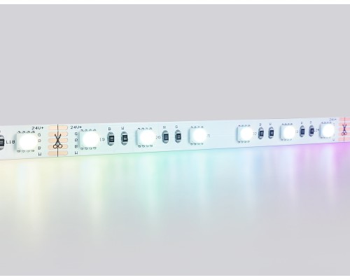 Светодиодная лента 24В 5050 60Led 10Вт/м Цветная RGB+W 6500K IP20 5000*10*1.87 GS4403 AMBRELLA LIGHT AMBRELLA LIGHT