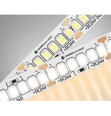 Светодиодная лента 24В 2835 240Led 22Вт/м 3000K IP20 5000*10*1.2 GS3501 AMBRELLA LIGHT
